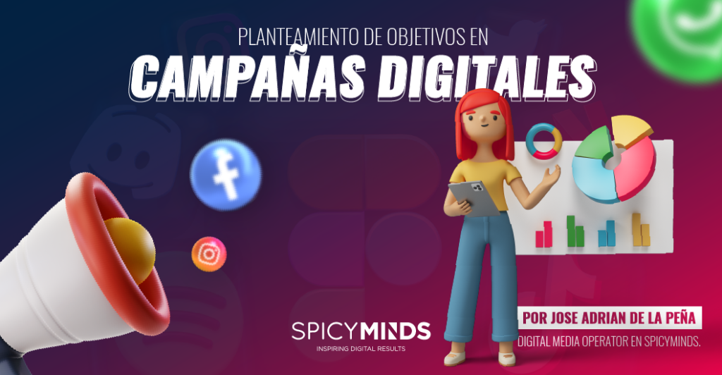 Planteamiento de objetivos en campañas digitales.